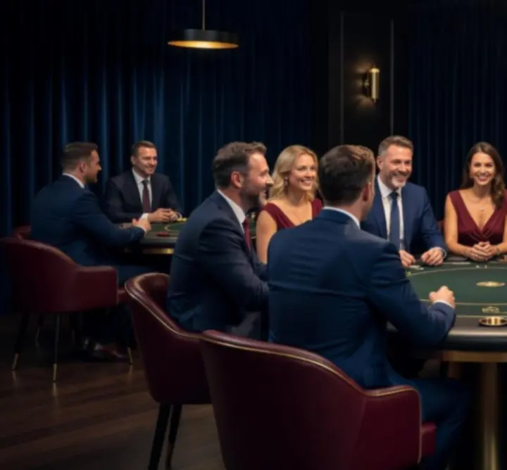 Elegáns, alkoholmentes póker est Budapesten, társasági hangulatban
