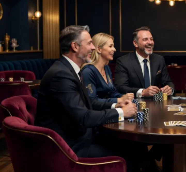 Elegáns, társasági póker est a Solveniq lounge terében Budapesten